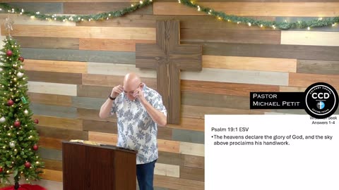 Matthew 2:1-12 "The Long Journey." with Pastor Michael Petit.