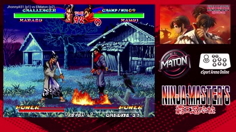 Ninja Master's Scrolls of the Supreme Ninja Arts • "JhonnyA51" VS "ElMaton" 2025/01/18 #onlineplay