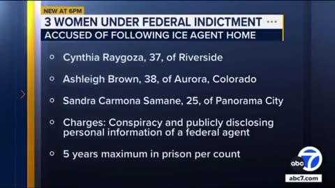 Three women were indicted for following an ICE agent home and doxing him