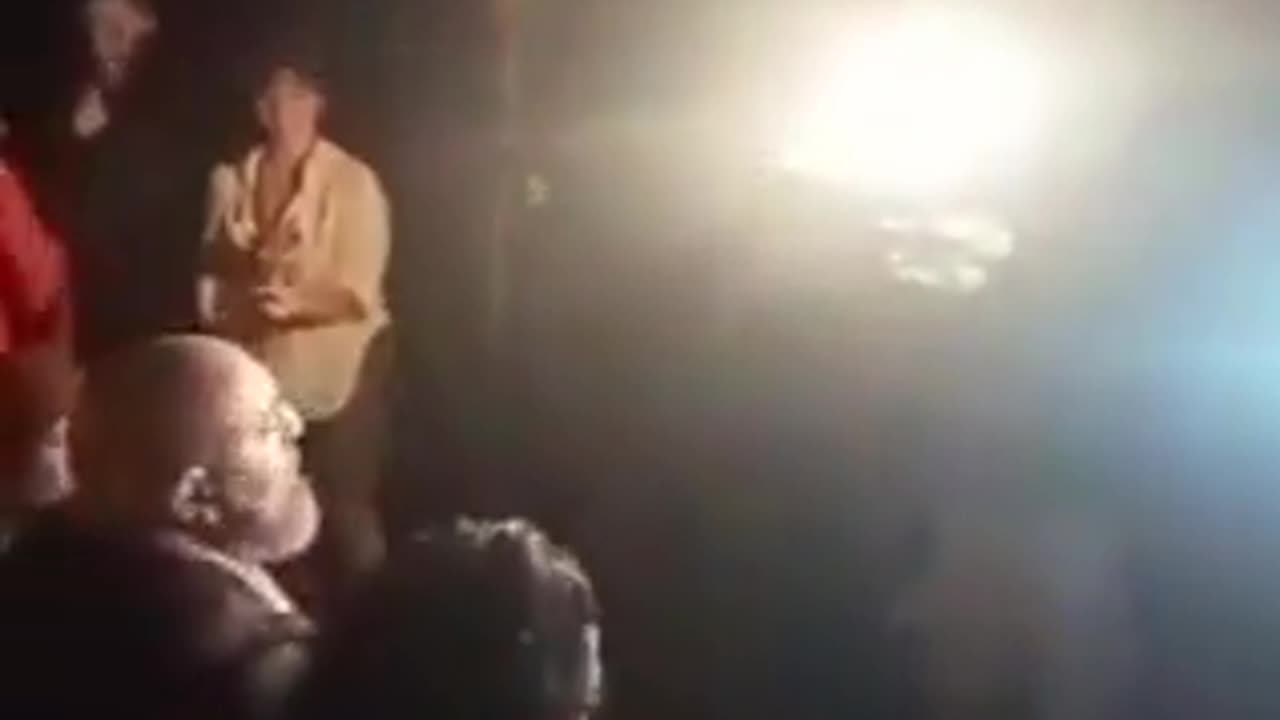 Hamas-Sumud flotilla chanting "With blood we will redeem Palestine" - a blatant call to terror.