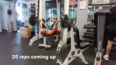Heavy Chest Day - Age 72