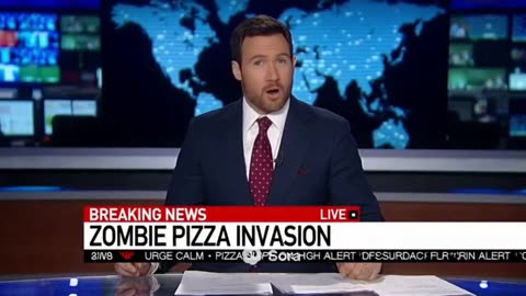 Zombie pizza Invasion!!