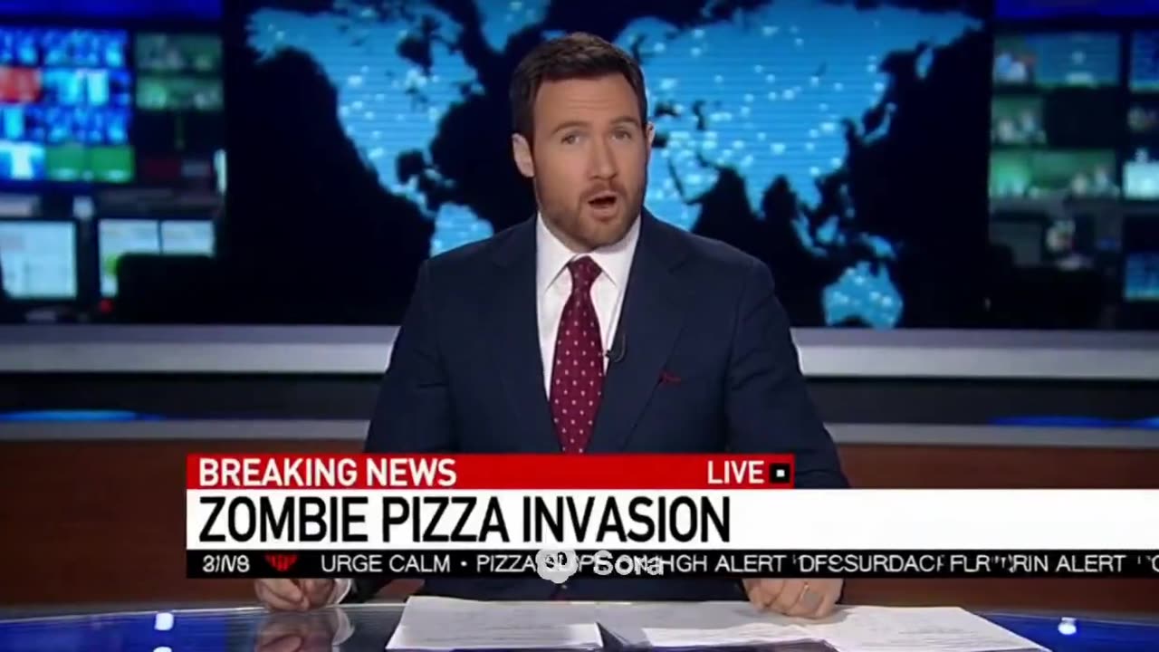Zombie pizza Invasion!!