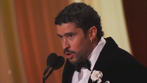 Bad Bunny Says "ICE Out" at Grammys - Lectures Americans and Claims Illegal Aliens are Americans?