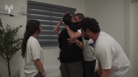 Watch the Emotional Moments Israeli Hostages Reunite with Families