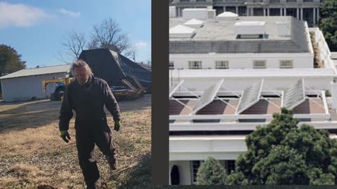 JIMMY CARTER AND 1979 WHITE HOUSE SOLAR PANELS