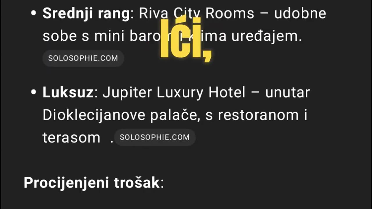 Plan putovanja iz Zagreba u Split bez muke uz ChatGPT!