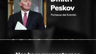 El Kremlin comenta el mensaje navideño de Zelenski
