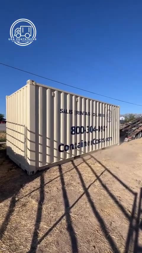 1-Trip Container Delivery! Let's Go!! 🔥 | USA Containers