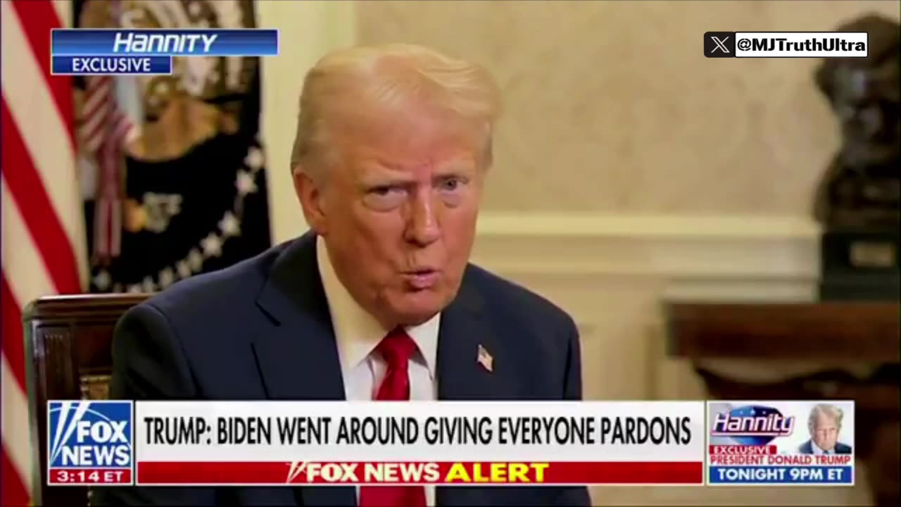 Trump discusses Joe Biden’s Preemptive Pardons