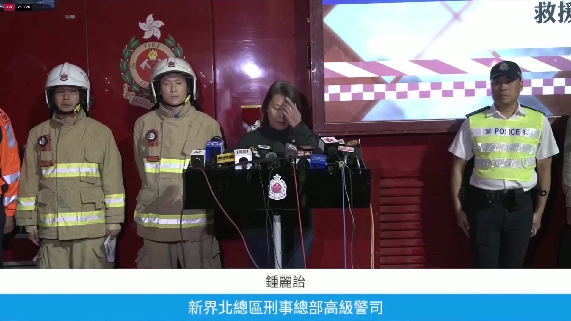 Hong Kong tower fire toll rises to more than 40, police arrest three