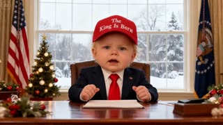 Baby Trump explains Christmas