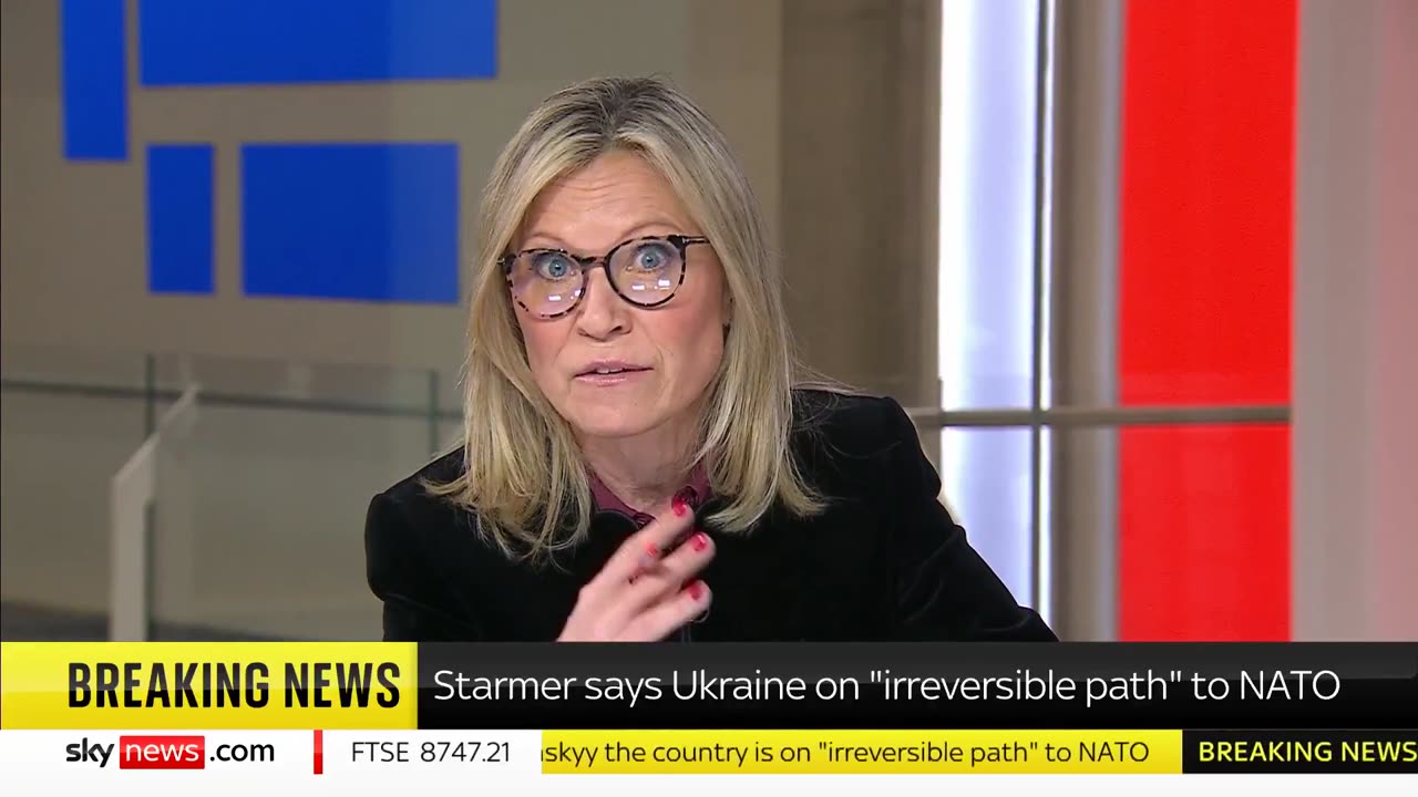 “Kier Starmer has spoken to Zelensky & told him that Ukraine is on an irreversible path to NATO”