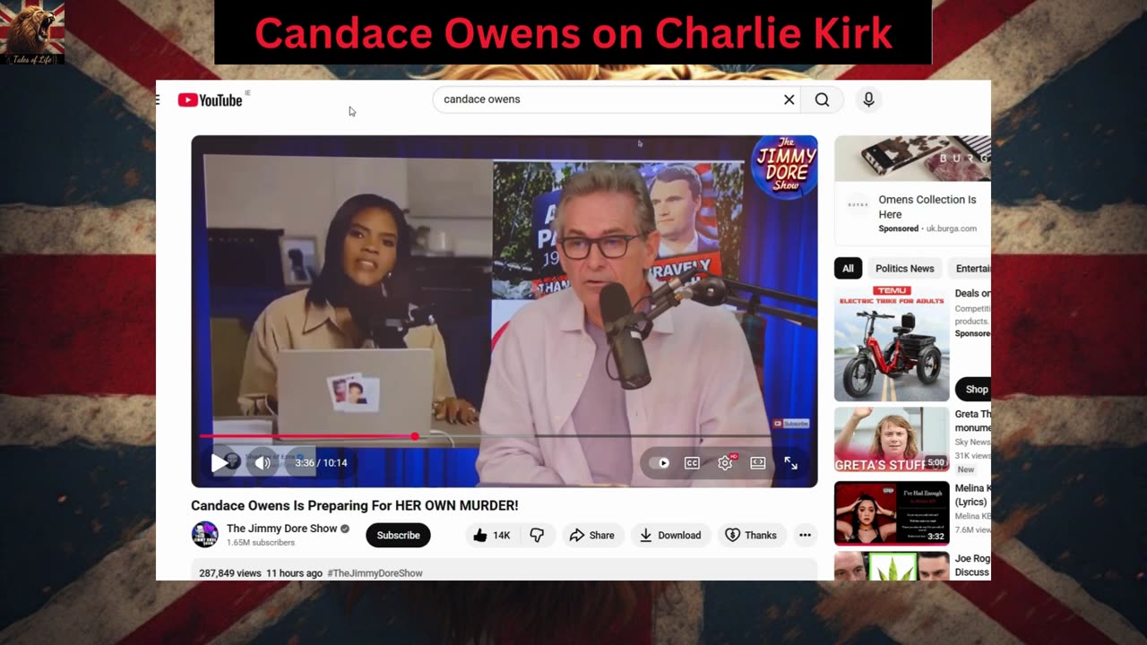 Candace Owens on Charlie Kirk