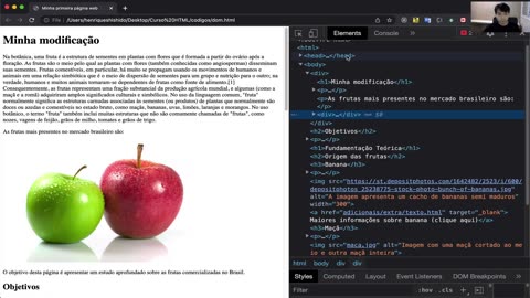 Módulo III - Html - Aula 16 - Introdução ao DOM