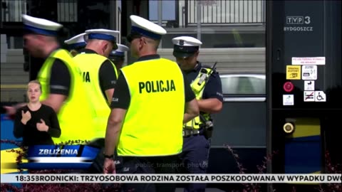 Zderzenie tramwajów na przystanku Osiedle Młodych