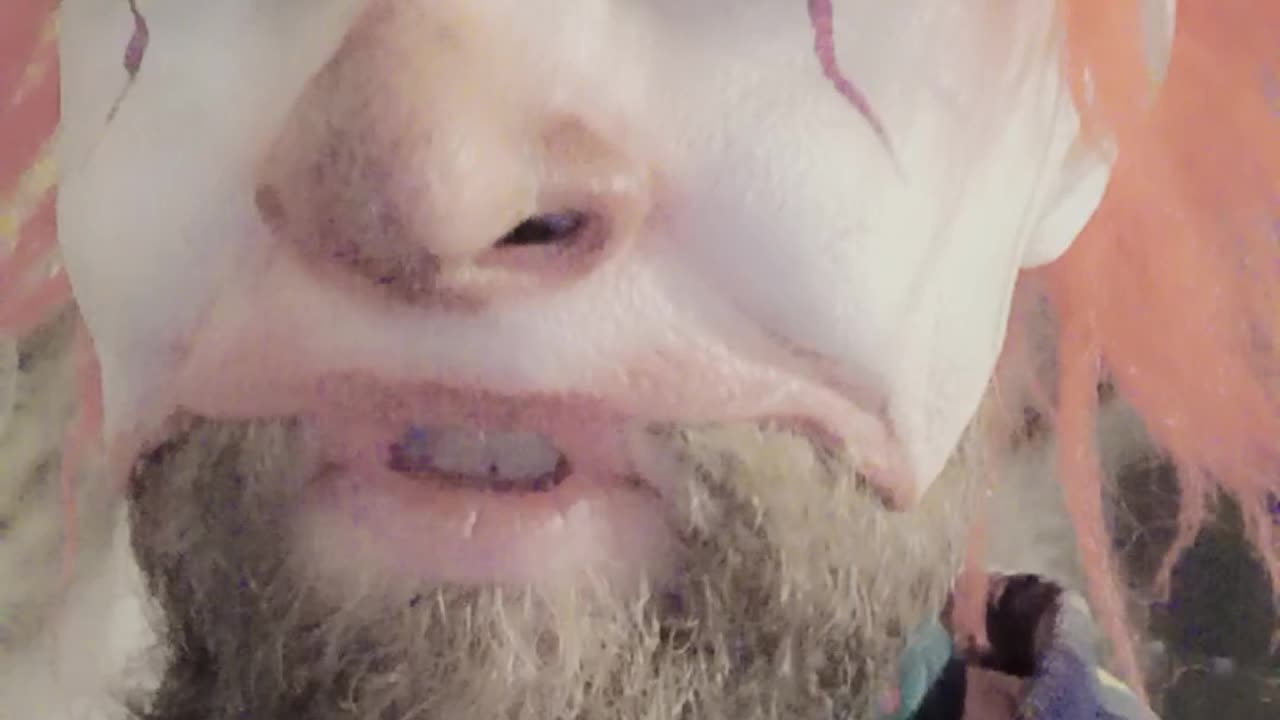 RED DYE EXPERIMENT: Part 2 🤡 getting AUTISTIC for PAINT NIGHT 🎨
