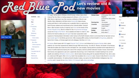 James Bond reviews : the end of Pierce brosnan - redblue s07e17