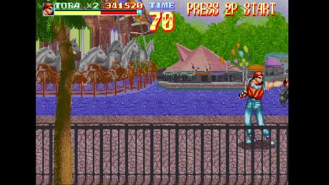 Nekketsu Oyako (PS1) noob playthrough