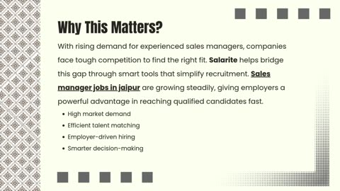 Salarite Leads 2025 Recruitment Trends for Sales Manager Jobs in Jaipur
