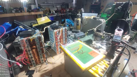 Voltex 12v 100ah lifepo4 and generic 100ah also Got damaged by the diesel generator runaway