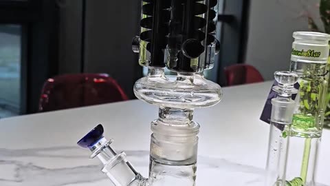 Triple Glycerin Coil Top Mix & Match 🌟Modular Bong # #420 #stonerfam