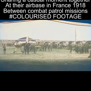 Aero Squadron Pilots Share Moment Outside Hanga