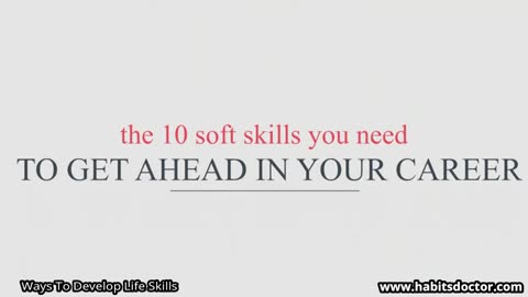 Ways To Develop Life Skills