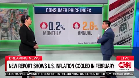 CNN ON TRUMP'S FIRST FULL INFLATION REPORT: We've got some good news on the economy