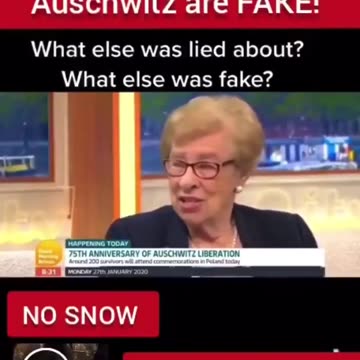 Anne Frank’s sister says the photos of Auschwitz are fake. I brought the receipt. 👇