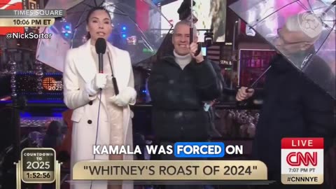 Comedian ROASTS Dems During CNN's Live NYE Broadcoast (VIDEO)