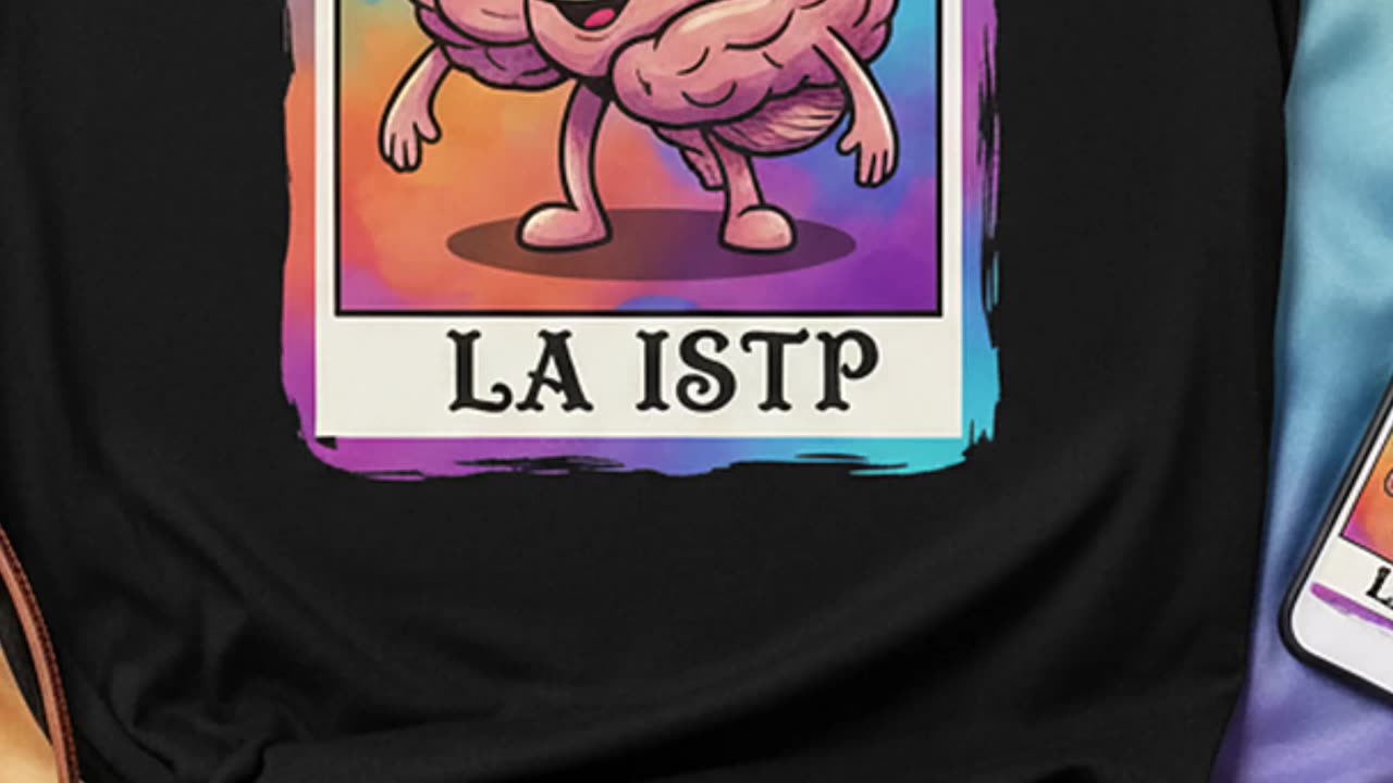 ¿Eres un LA ISTP de corazón? Este diseño es literalmente tú #MBTI #CamisetaISTP