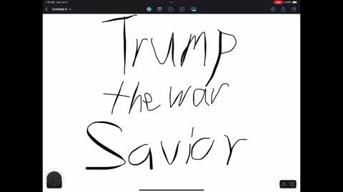 Trump the savior of the world