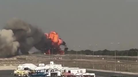Indian Tejas Jet Fighter Crash