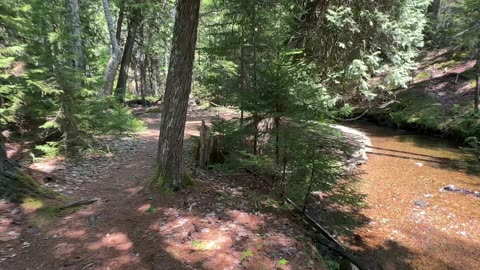 Hiking in Acadia National Park - the Jordan Stream Path