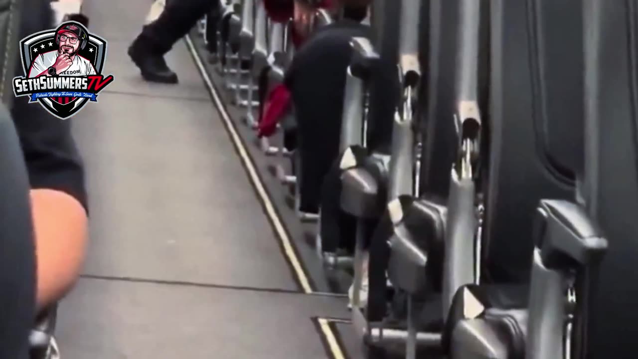 Another Spirt #Airlines Clip Where Woman Wont Get Off The Plane