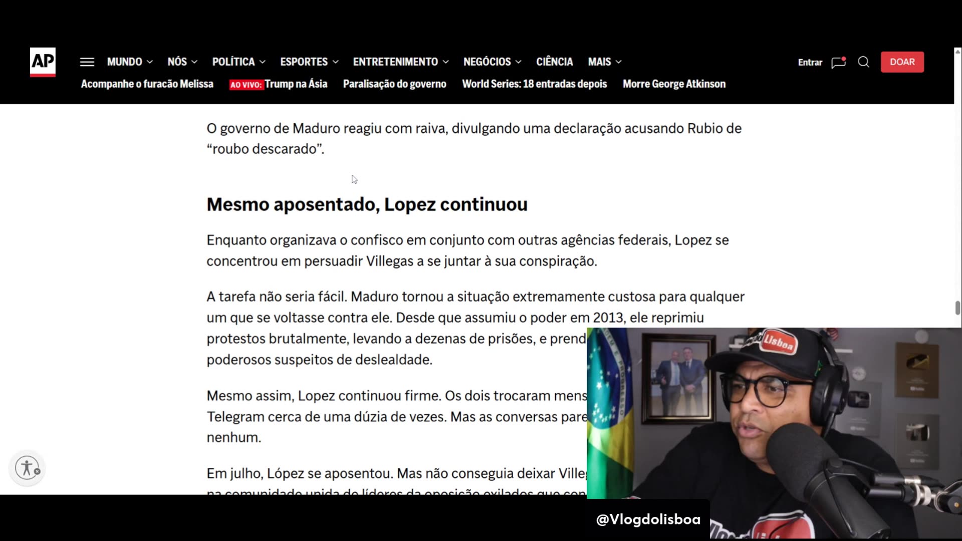 VLOGDOLISBOA LIVE PODCAST | Real News For Real People