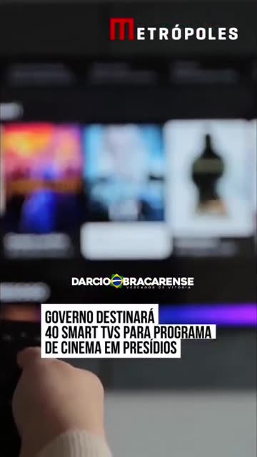 TVs para os eleitores do ladrão: Lulaladrão destinará Smart TVs para programa de cinema em presídios. (Metrópoles - 14/01/2026)