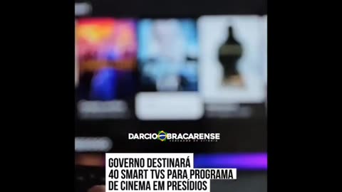 TVs para os eleitores do ladrão: Lulaladrão destinará Smart TVs para programa de cinema em presídios. (Metrópoles - 14/01/2026)