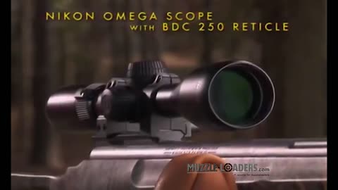 Nikon™ Inline XR Muzzleloader Scope - BDC 250 Reticle