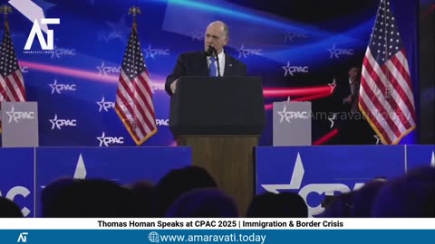 Thomas Homan Speaks at CPAC 2025 | Immigration & Border Crisis | US-Mexico Border