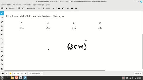 pregunta de matemáticas examen de admision