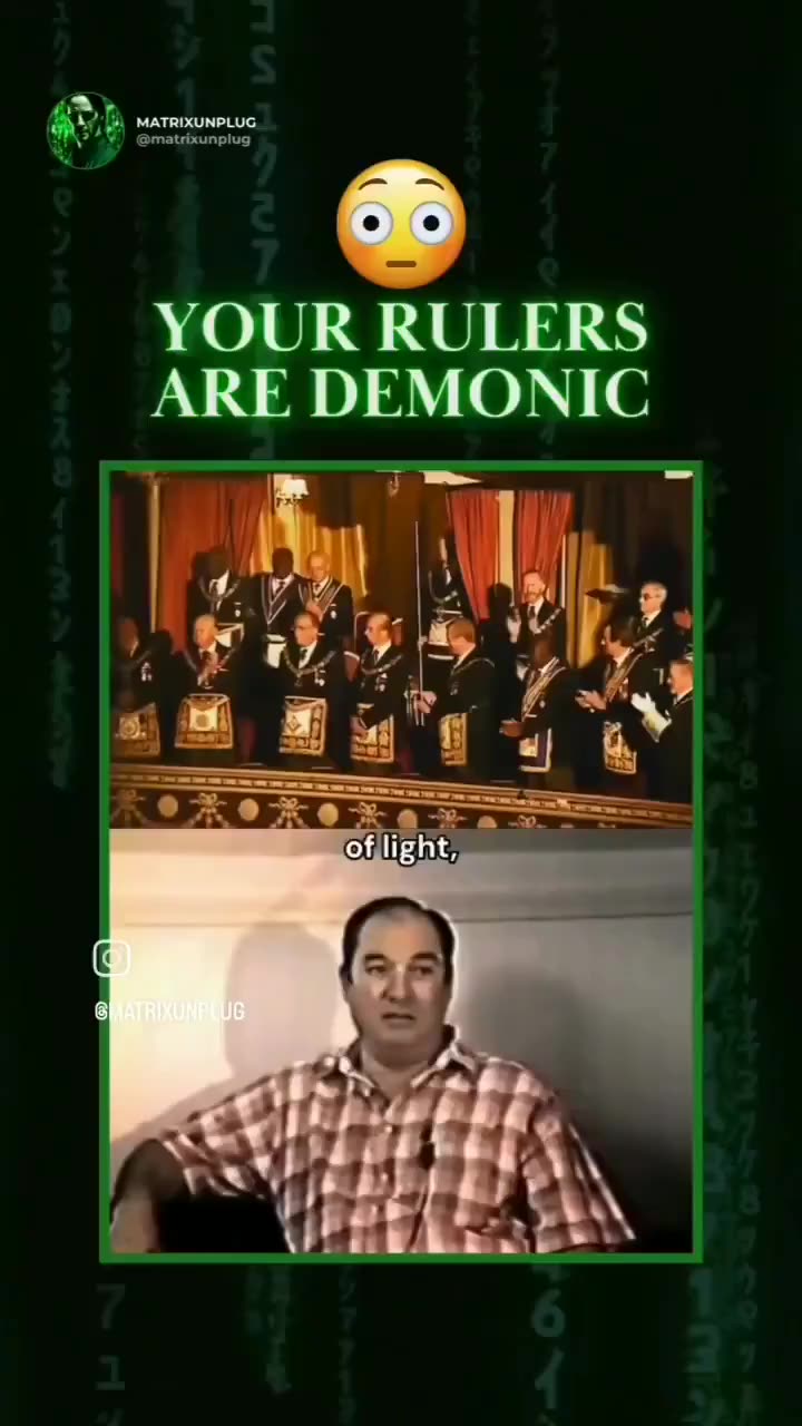 Your rulers are demonic