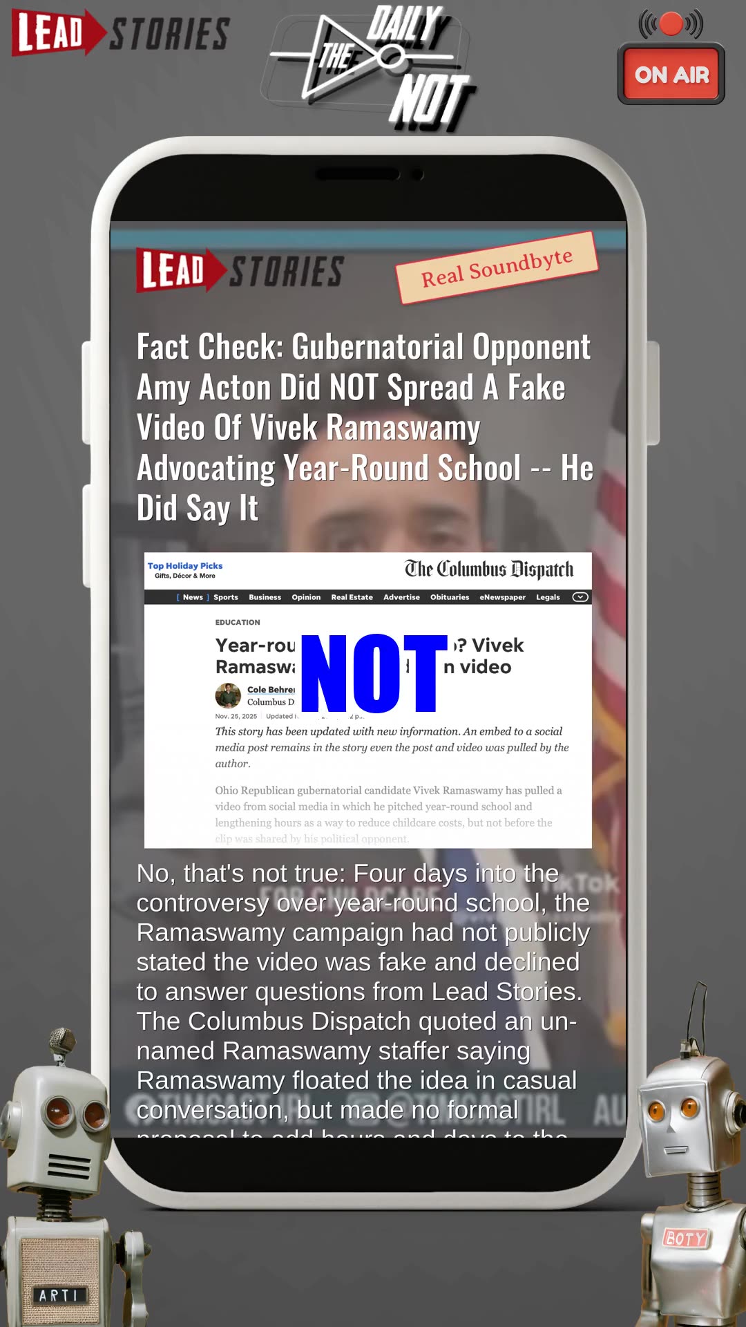 The Daily NOT - A show about what didnt happen today. Episode 593.