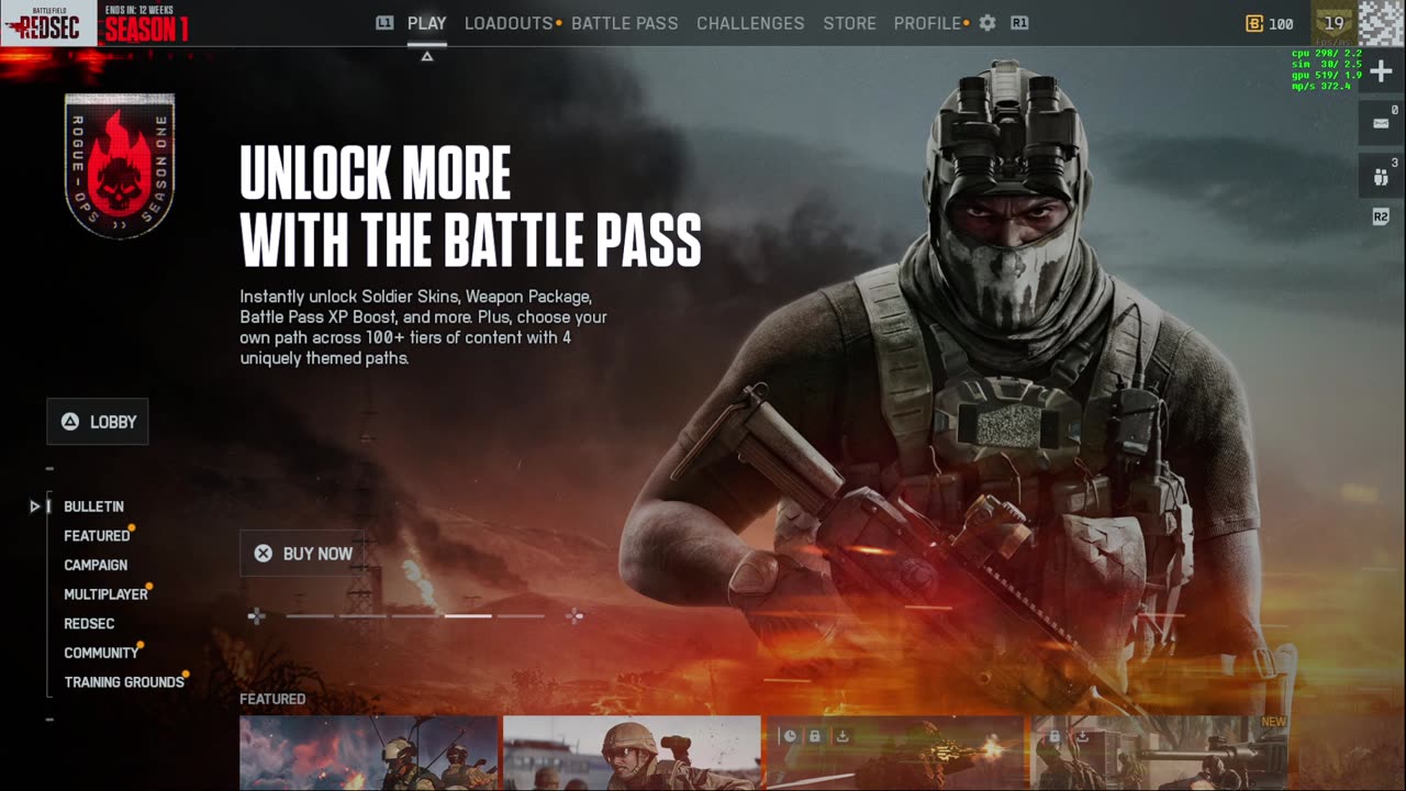 READY TO ENTER THE BATTLE FIELD.