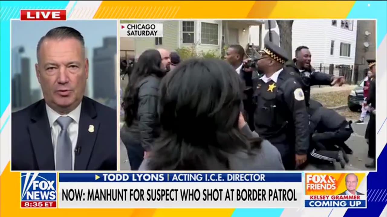 Acting ICE Director Todd Lyons Has Warning For Gunman Who Fired At ICE Agents