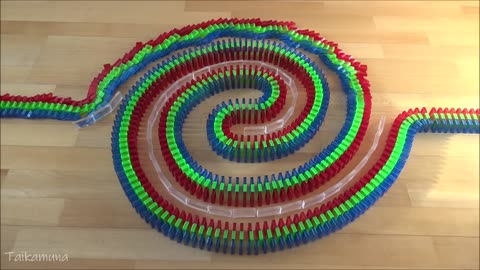 AMAZING TRANSLUCENT DOMINOES!