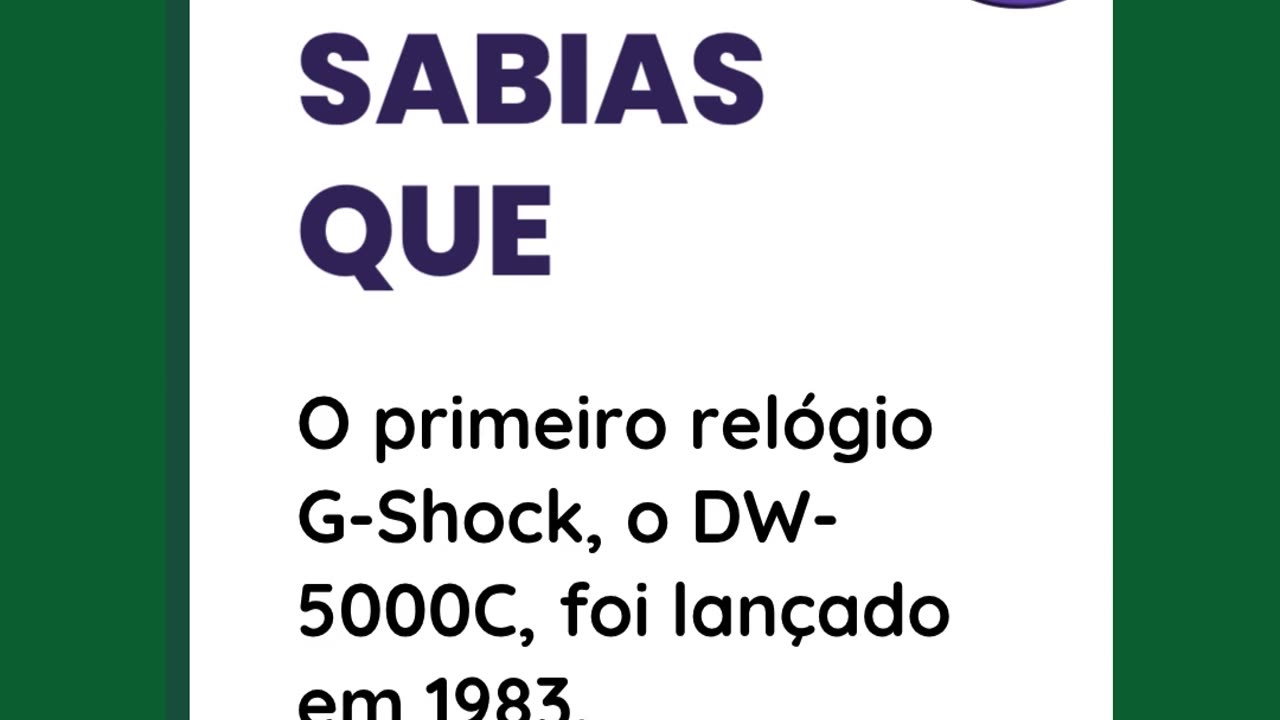 Relógio G-Shock
