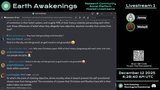 Earth Awakenings - Livestream 1 - #4205 - Live on Rumble/Youtube/X-Twitter/Twitch