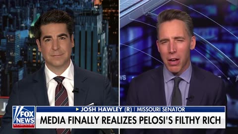 Sen Josh Hawley: For All We Know Pelosi's Still Insider Trading